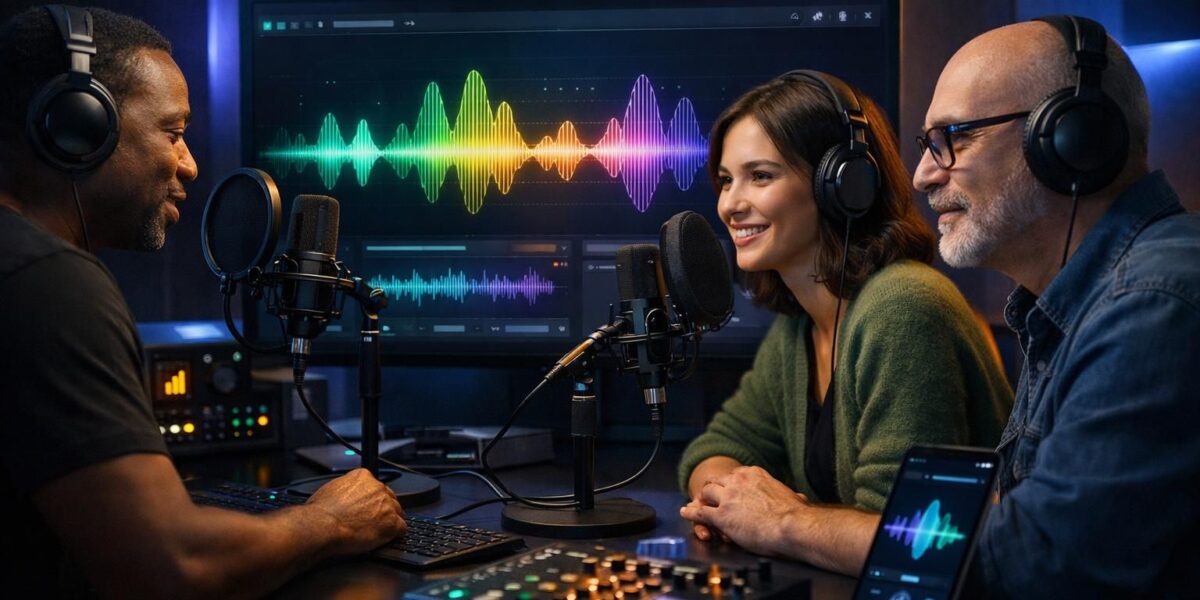 découvrez comment créer des formations audio engageantes en e-learning grâce à l'utilisation de la voix off assistée par l'intelligence artificielle pour captiver vos apprenants.