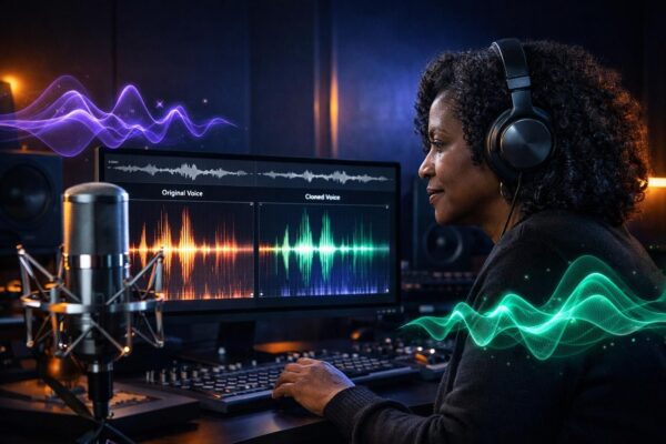 découvrez les technologies avancées du clonage de voix par intelligence artificielle, explorant les méthodes et applications de la reproduction vocale fidèle et naturelle.