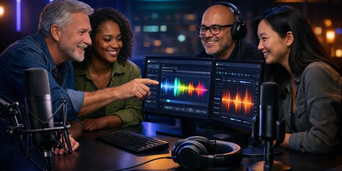 découvrez nos solutions innovantes de voix off en allemand, utilisant l'intelligence artificielle pour des narrations germanophones naturelles et captivantes.