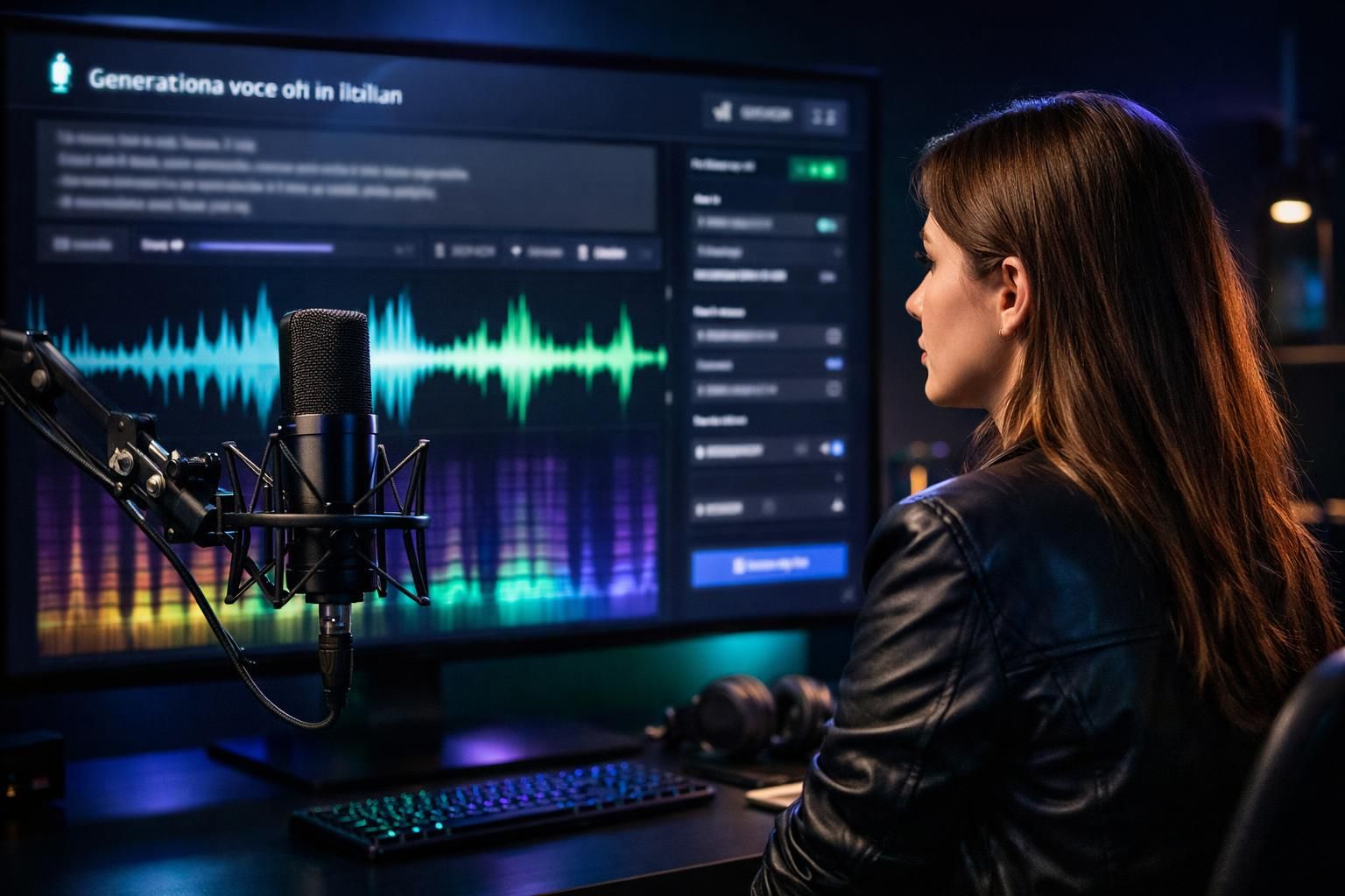 découvrez comment créer des contenus audio en italien grâce à notre technologie de voix off ia. donnez vie à vos projets avec une voix naturelle et professionnelle.